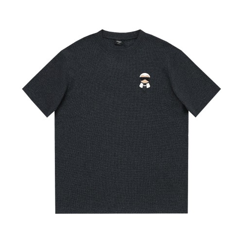 Fendi Luxury Brand Women Mens Short Sleeve T-Shirt   