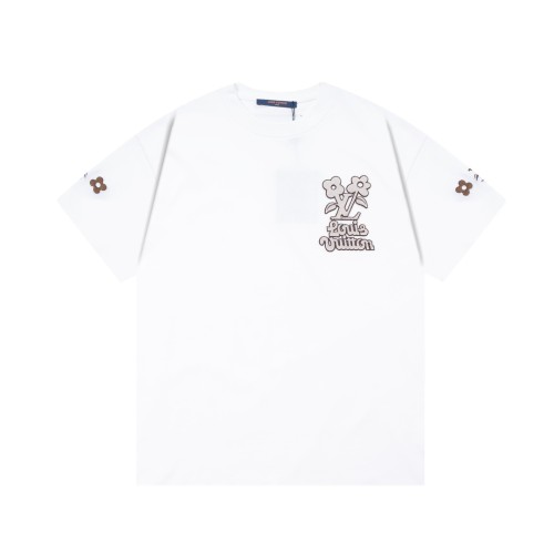 Louis Vuitton Luxury Brand Men Womens Short Sleeve T-Shirt   