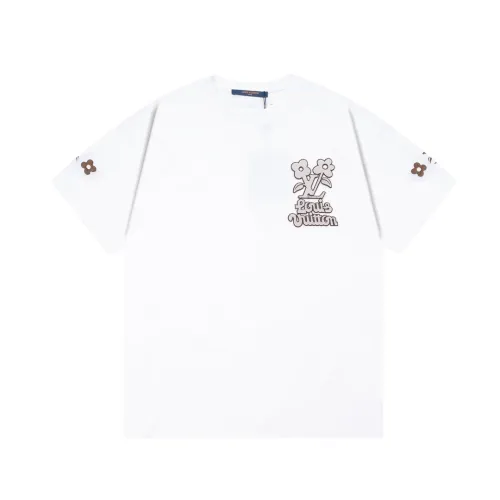 Louis Vuitton Luxury Brand Men Womens Short Sleeve T-Shirt   