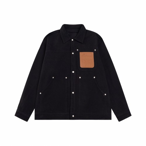 Loewe Men Womens Jackets Denim Luxury Brand Mens Jackets Top Quality   