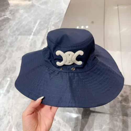 Celine Men Womens Hats Luxury Brand Design Celine Bucket Hat with Original Box  