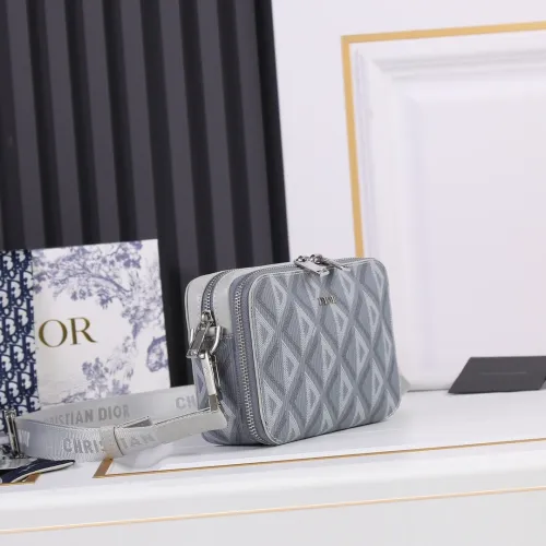 Dior Mens Bags Crossbody Bags SAFARI MESSENGER BAG Dior Oblique Jacquard with Original Box 1ESPO206YKY_H10E