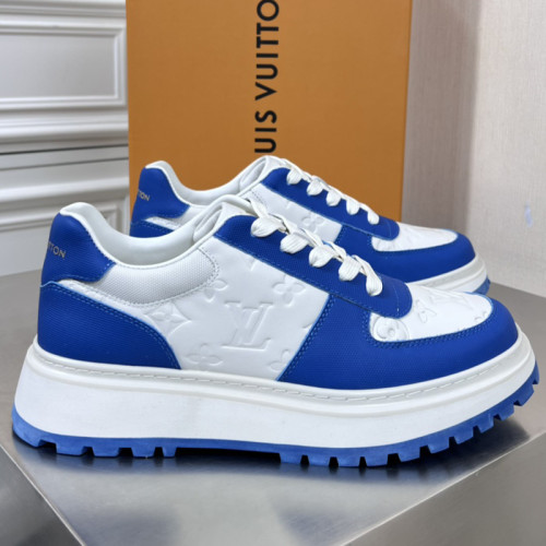 Louis Vuitton Men Shoes Fashion Sneakers Luxury Brand Mens Herlam Sneaker with Original Box