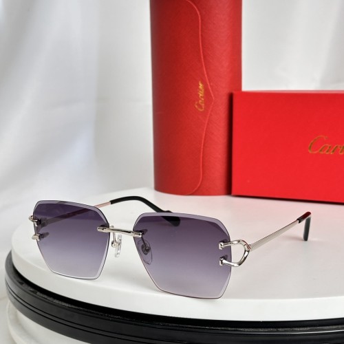 Cartier Sunglasses Luxury Brand Men Womens Sunglasses with Original Box  CT0466S