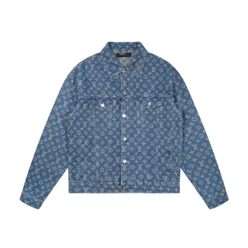 Louis Vuitton Men Womens Jackets Denim Luxury Brand Mens Jackets Top Quality   