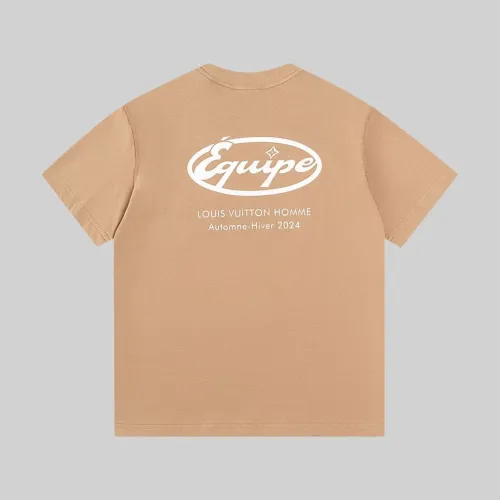 Louis Vuitton Luxury Brand Men Womens Short Sleeve T-Shirt POCKET TEE   