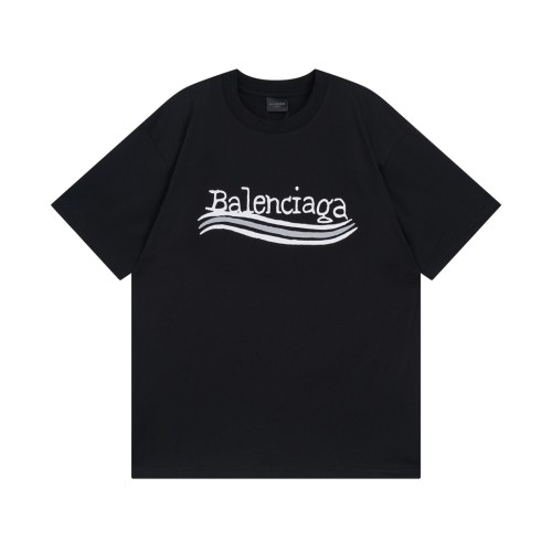 Balenciaga Luxury Brand Women Mens Short Sleeve T-Shirt   