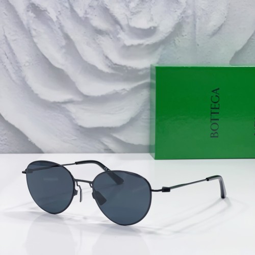 Bottega Veneta Sunglasses Luxury Brand Men Womens Sunglasses Ultrathin Metal Panthos Sunglasses with Original Box  BV1268S