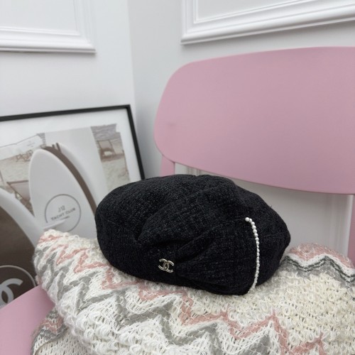 Chanel Womens Hats Luxury Brand Beret Hat with Original Box  