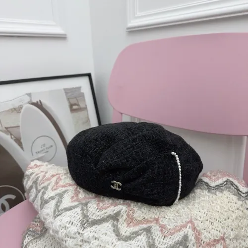 Chanel Womens Hats Luxury Brand Beret Hat with Original Box  
