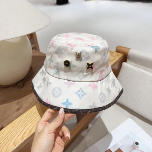Louis Vuitton Womens Mens Cap Bucket Hat Luxury Brand with Original Box  