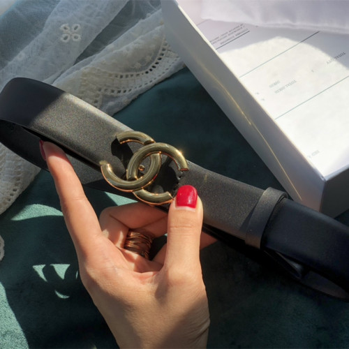 Chanel Womens Belt Luxury Brand Design Fashion Type with Original Box