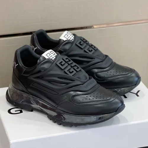 Givenchy Men Shoes Fashion Type Luxury Brand GIVENCHY SNEAKERS IN LEATHER WITH LATEX BAND with Original Box