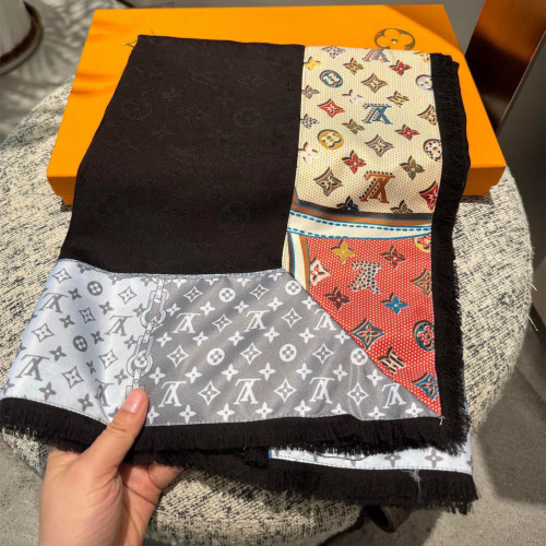Louis Vuitton Scarves Womens Fashion Scarf with Original Box   