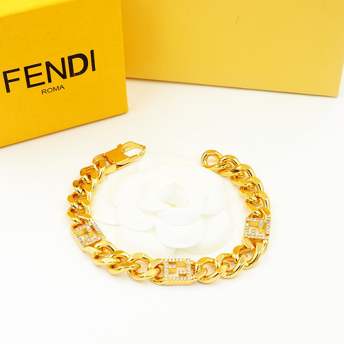 Fendi Luxury Men Womens Bracelet with Original Box