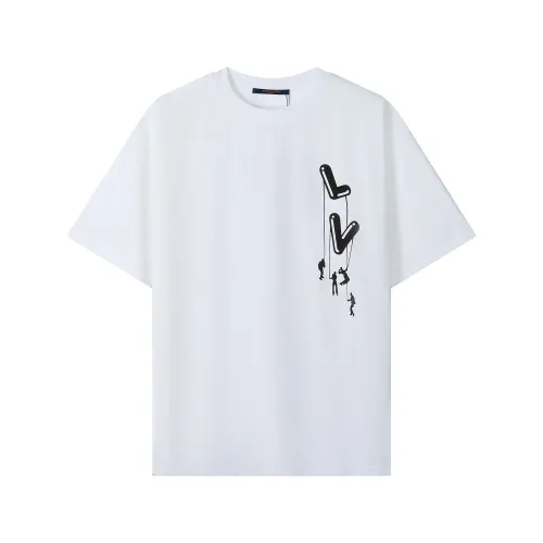 Louis Vuitton Luxury Brand Men Womens Short Sleeve T-Shirt   
