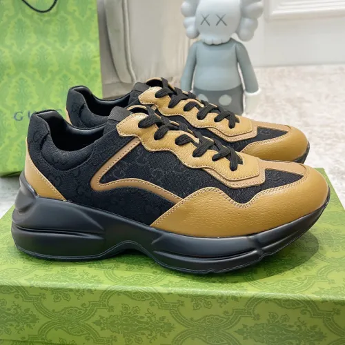Gucci Mens Shoes Sneakers Luxury Brand Men's GG Rhyton sneaker with Original Box 692931 DRW00 9522