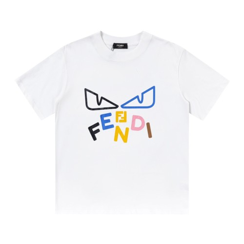 Fendi Luxury Brand Women Mens Short Sleeve T-Shirt   