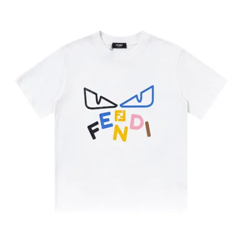 Fendi Luxury Brand Women Mens Short Sleeve T-Shirt   