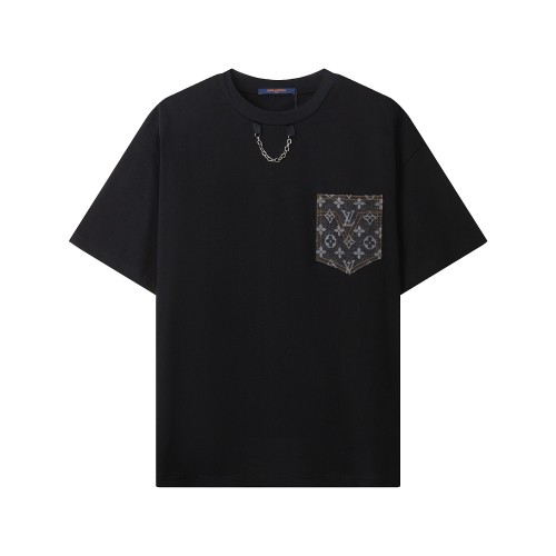 Louis Vuitton Luxury Brand Men Womens Short Sleeve T-Shirt   