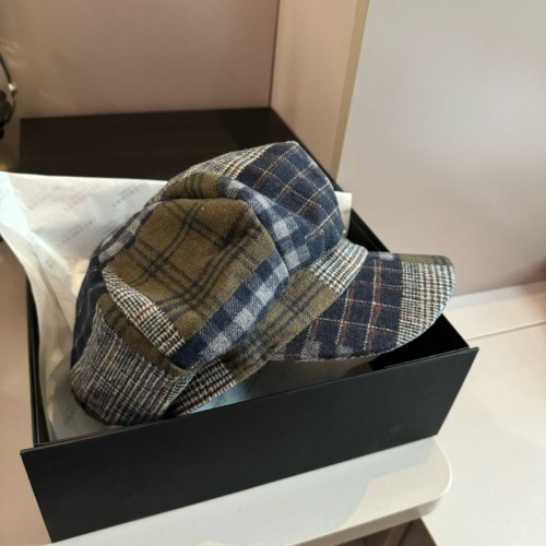 Burberry Womens Cap Beret Hat Luxury Brand with Original Box  