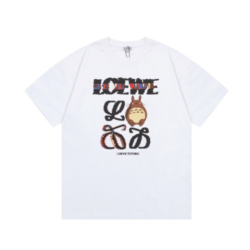 Loewe Luxury Brand Men Womens Short Sleeve T-Shirt   