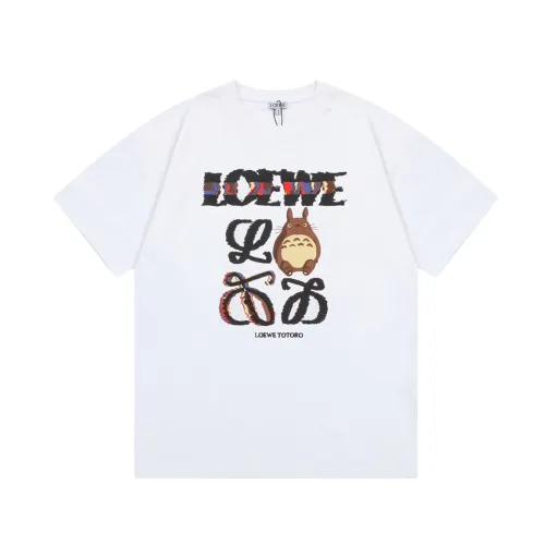 Loewe Luxury Brand Men Womens Short Sleeve T-Shirt   