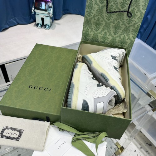 Gucci Mens Shoes Sneakers Luxury Brand Fashion Men's Gucci Re-Web trainer in leather with Original Box Whatsapp 