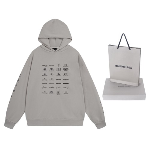 Balenciaga Womens Mens Long Sleeve HoodySweatshirt Hoodies Luxury Brand Mens Sweatshirt   