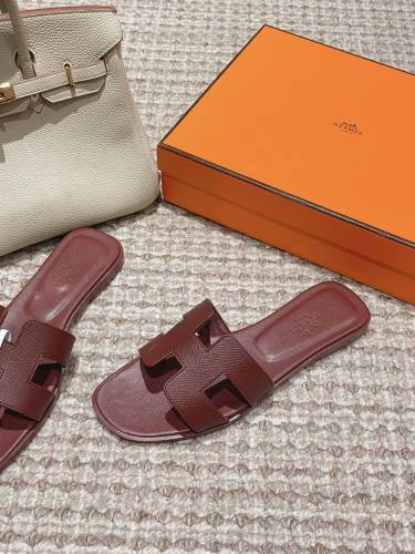 Hermes Womens Shoes Oran Slippers Sandals Casual Fashion Sandals Luxury Brand with Original Box whatsapp 