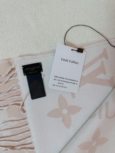 Louis Vuitton Scarves Men Womens Fashion Scarf with Original Box   