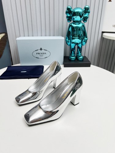 Prada Womens Shoes Sandals Casual Luxury Brand Pumps 8cm Heel with Original Box Whatsapp 
