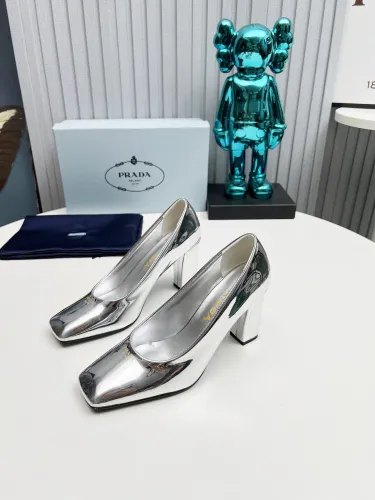 Prada Womens Shoes Sandals Casual Luxury Brand Pumps 8cm Heel with Original Box Whatsapp 