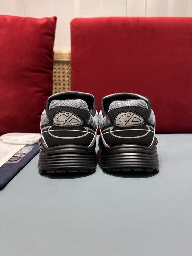 Dior Mens Shoes Sneakers Luxury Brand B30 SNEAKER Mesh and Technical Fabric 3SN279ZND_H000 with Original Box Whatsapp 