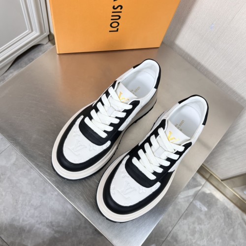 Louis Vuitton Men Shoes Fashion Sneakers Luxury Brand Mens Herlam Sneaker with Original Box