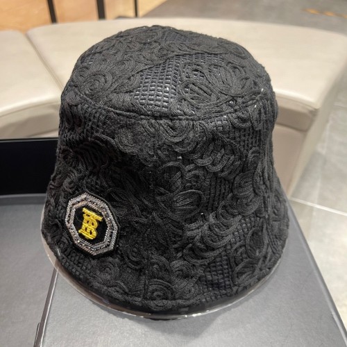 Burberry Womens Cap Bucket Hat Luxury Brand with Original Box  