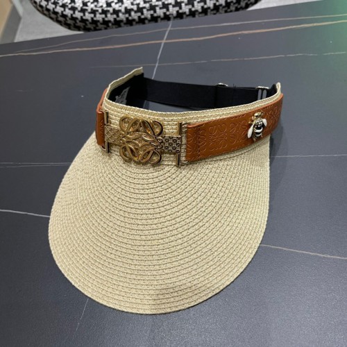 Loewe Womens Visor Hat Luxury Brand Design Loewe Hats with Original Box  