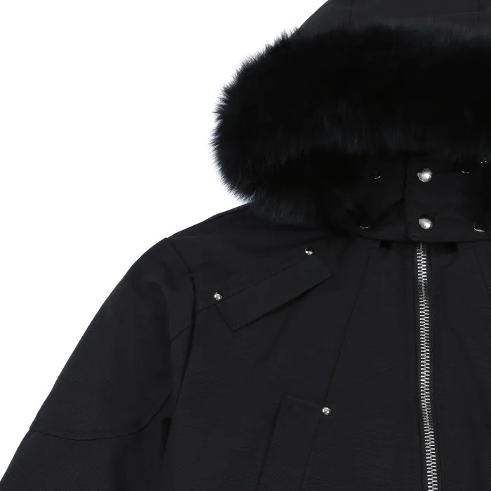 Moose Knuckles Design Mens Womens Winter Windprood Down Jackets Keep Warm 90% White Duck Down Thick