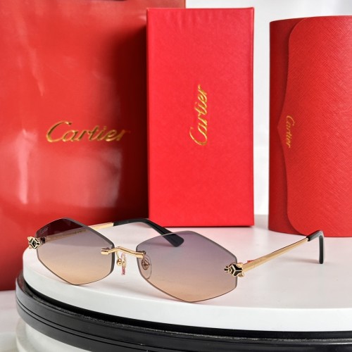 Cartier Sunglasses Luxury Brand Men Womens Sunglasses with Original Box  CT0433S