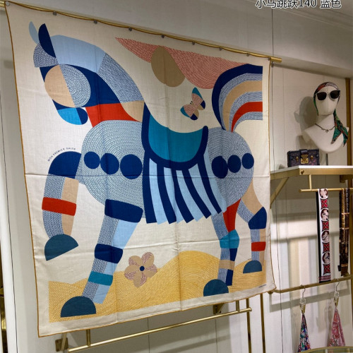 Hermes Scarves Womens Fashion Scarf Shawl 266