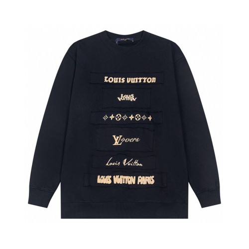 Louis Vuitton Womens Mens Long Sleeve Sweatshirt Luxury Brand Mens Sweatshirts   