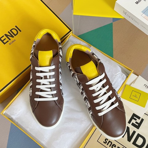 Fendi Mens Shoes Fashion Sneakers Luxury Brand Casual Shoes for Men with Original Box Whatsapp 