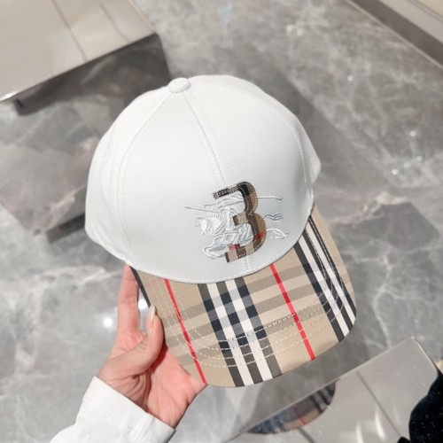 Burberry Womens Mens Cap Baseball Hat Luxury Brand with Original Box  