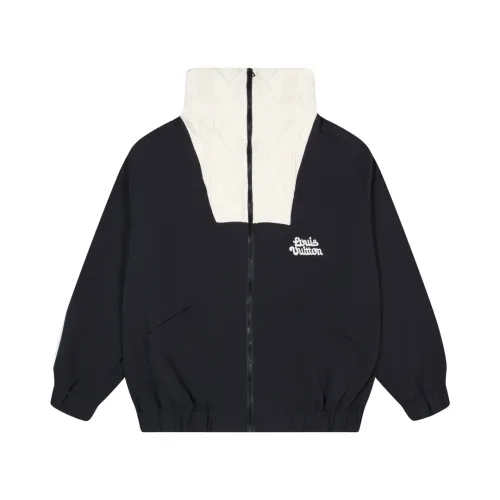 Louis Vuitton Men Womens Coat Jacket Luxury Brand Mens Jackets Knitted Collar Embroidered Technical Blouson Top Quality   