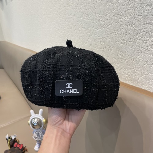 Chanel Womens Hats Luxury Brand Beret Hat with Original Box  