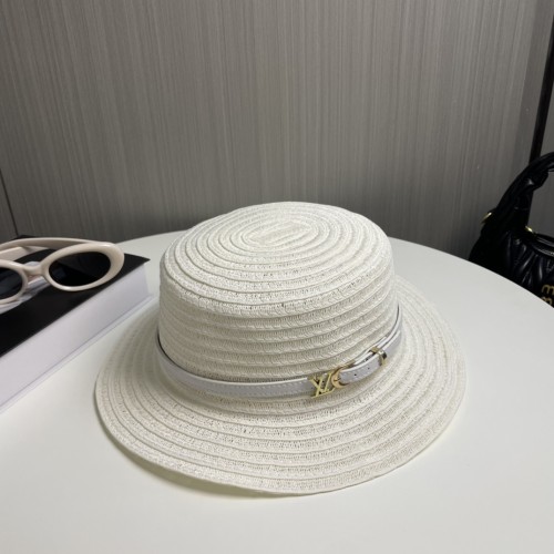 Louis Vuitton Womens Cap Baseball Hat Straw Hat Luxury Brand with Original Box  
