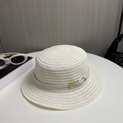 Louis Vuitton Womens Cap Baseball Hat Straw Hat Luxury Brand with Original Box  