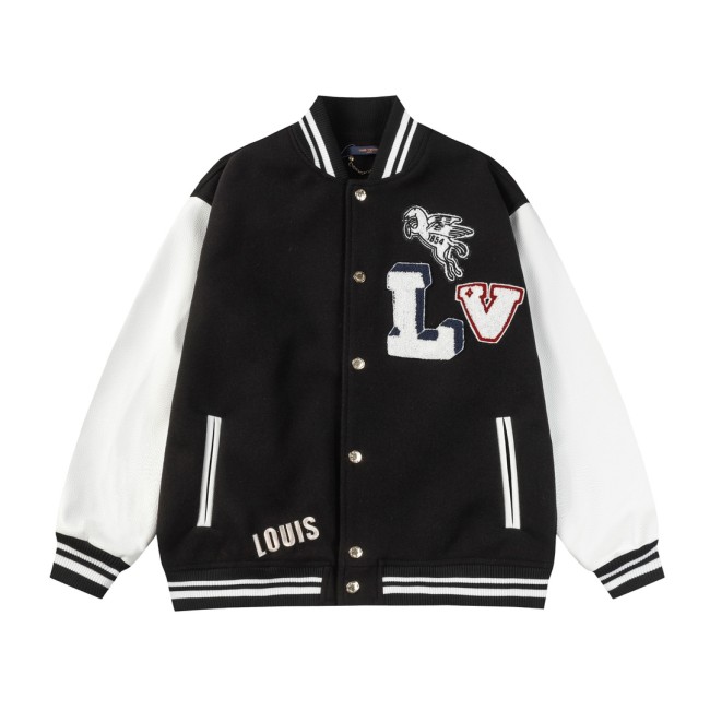 Louis Vuitton Men Womens Coat Jacket Luxury Brand Mens Jackets Top Quality   