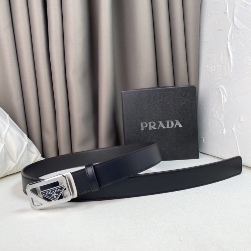Prada Mens Belt Luxury Brand Fashion Men Belts with Original Box