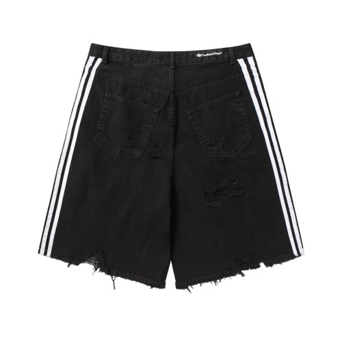 Balenciaga x Adidas Luxury Brand Women Mens Pant Jeans Shorts   